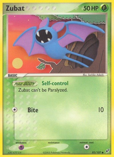 DX: Zubat (Reverse Holofoil)