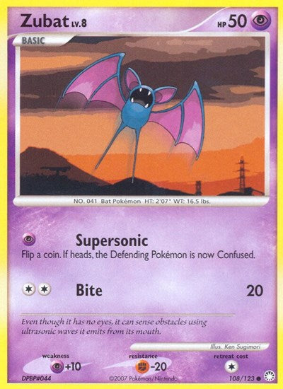 MT: Zubat (Reverse Holofoil)