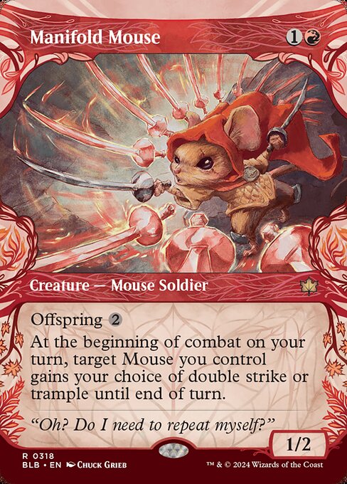 BLB: Manifold Mouse (Showcase) (Foil)