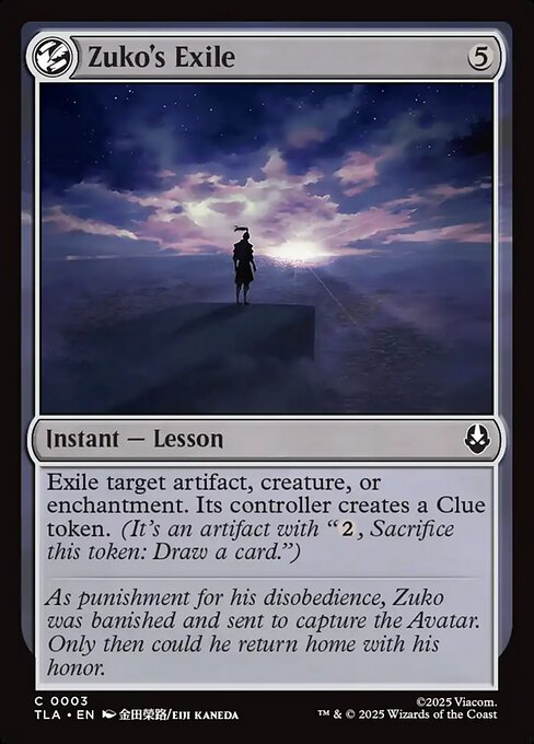 TLA: Zuko's Exile