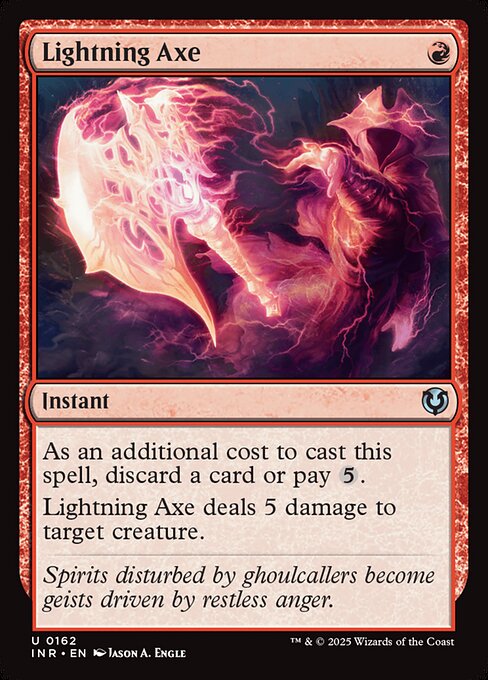 INR: Lightning Axe