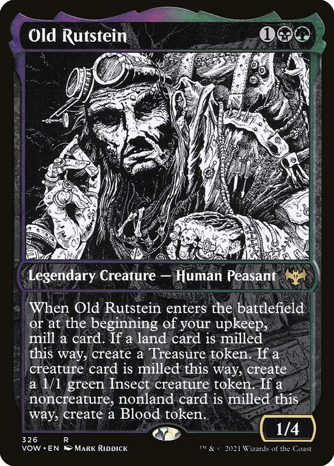 VOW: Old Rutstein (Showcase) (Foil)