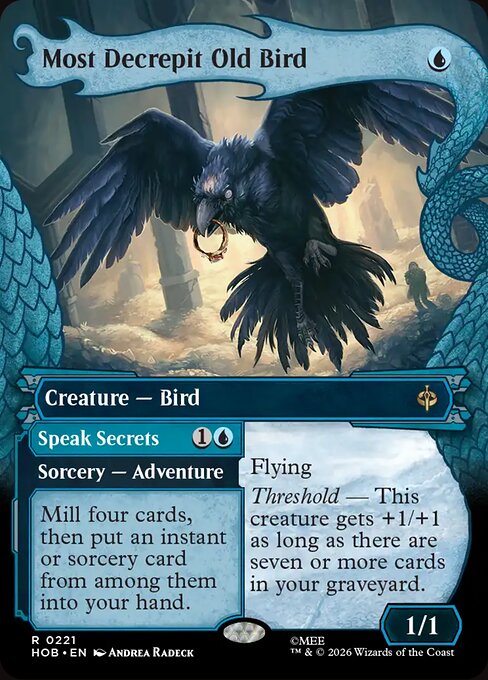 HOB: Most Decrepit Old Bird (Showcase) (Foil)