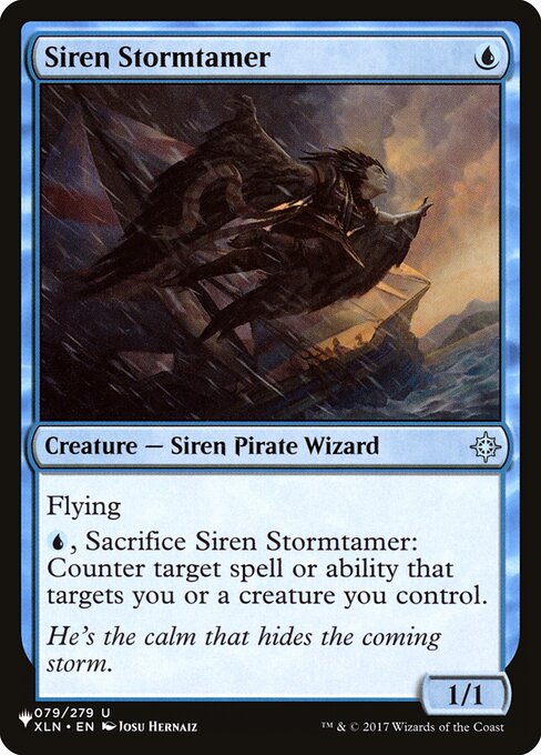 PLST: Siren Stormtamer