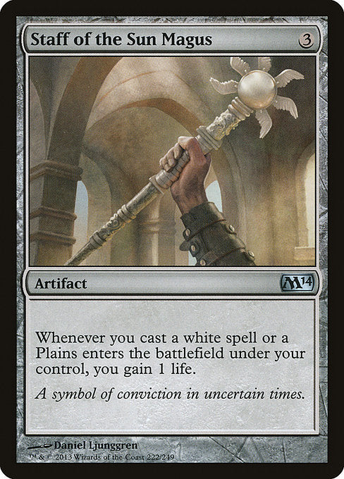 M14: Staff of the Sun Magus (Foil)