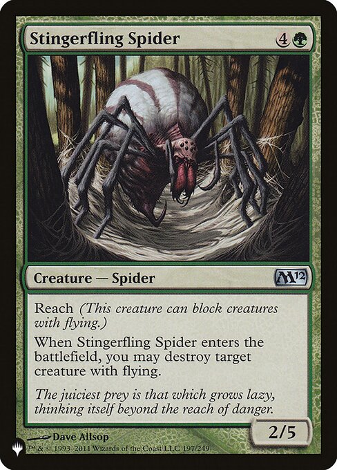 PLST: Stingerfling Spider