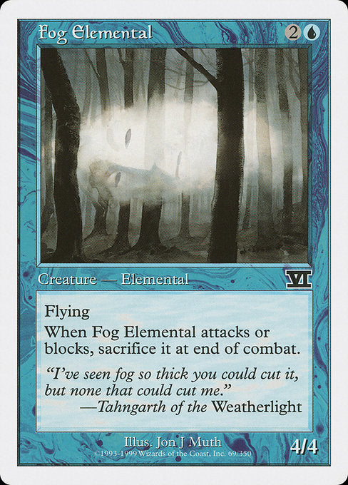 6ED: Fog Elemental