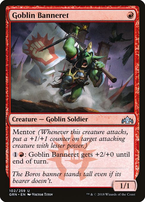 GRN: Goblin Banneret (Foil)