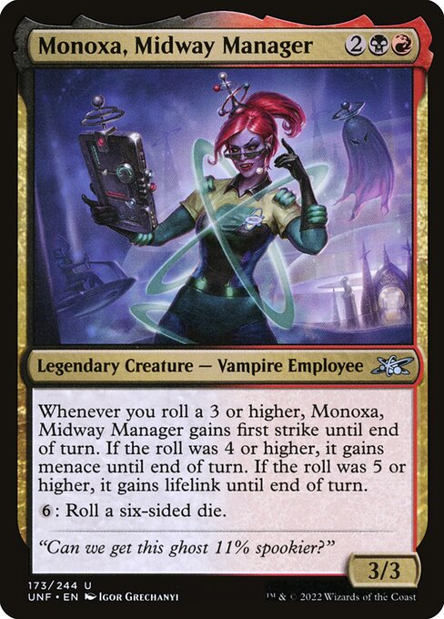 UNF: Monoxa, Midway Manager