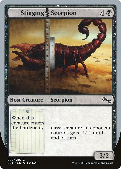 UST: Stinging Scorpion