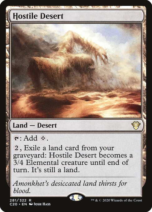 C20: Hostile Desert