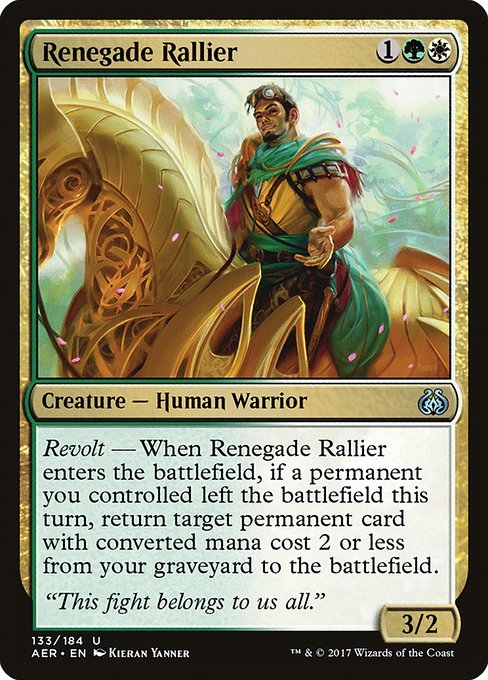 AER: Renegade Rallier