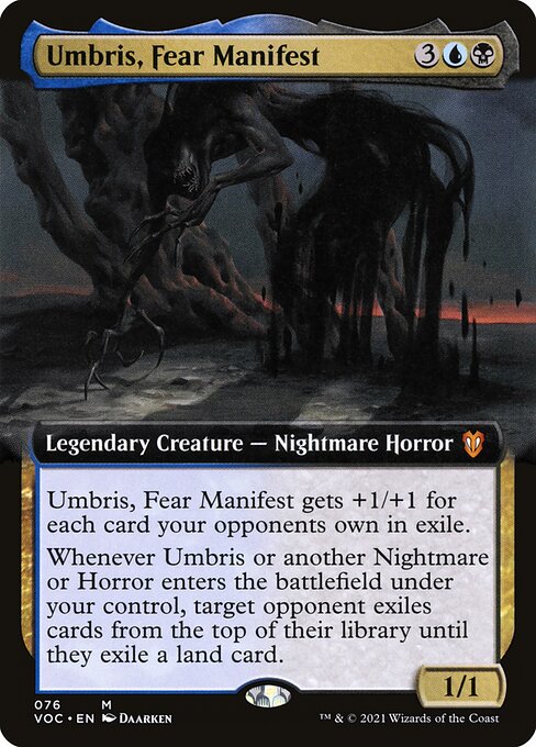 VOC: Umbris, Fear Manifest (Extended Art)