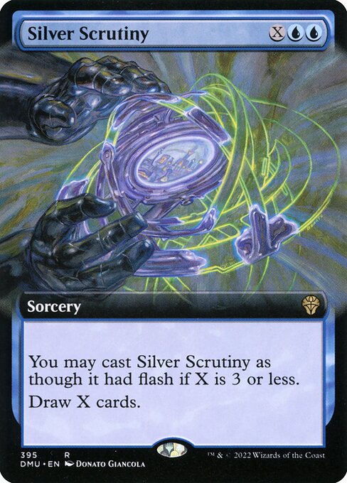 DMU: Silver Scrutiny (Extended Art) (Foil)