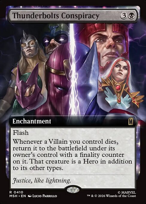 MSH: Thunderbolts Conspiracy (Extended Art) (Foil)