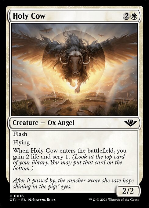 OTJ: Holy Cow
