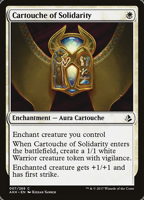 AKH: Cartouche of Solidarity