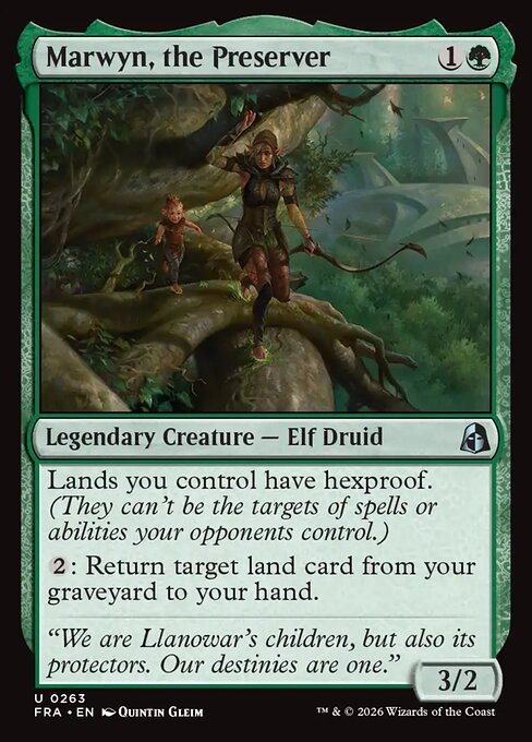 FRA: Marwyn, the Preserver