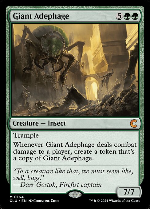 CLU: Giant Adephage