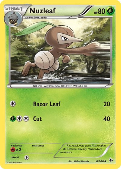 FLF: Nuzleaf (Reverse Holofoil)
