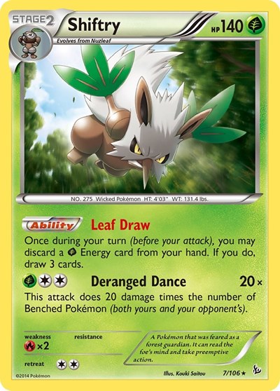 FLF: Shiftry (Reverse Holofoil)