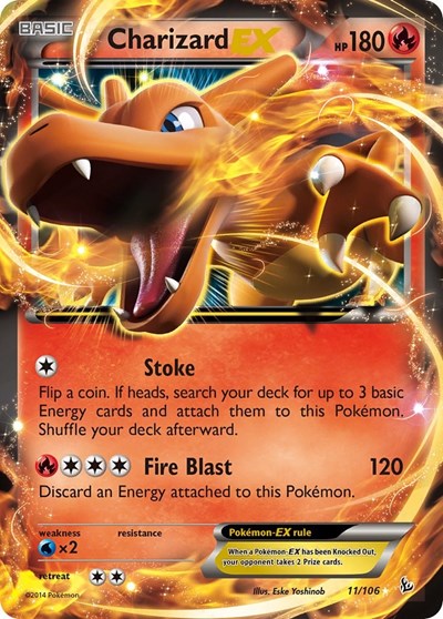 FLF: Charizard EX (11) (Holofoil)