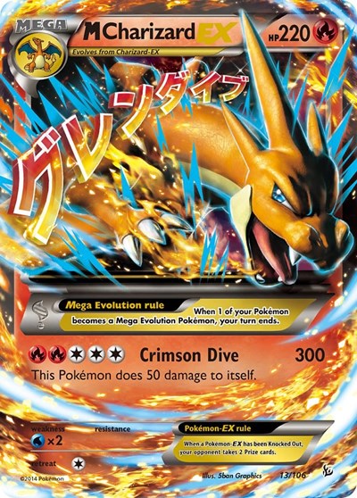 FLF: M Charizard EX (Y) (Holofoil)