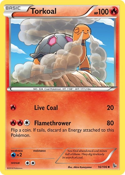 FLF: Torkoal (Reverse Holofoil)