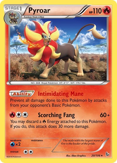 FLF: Pyroar (Reverse Holofoil)