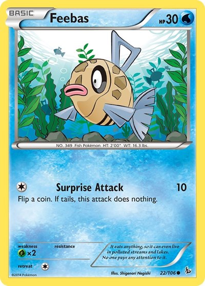 FLF: Feebas (Reverse Holofoil)