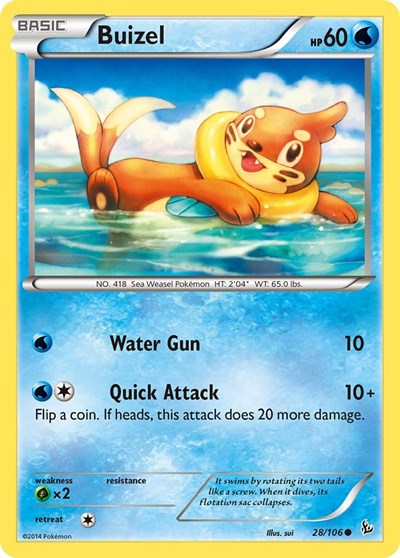 FLF: Buizel (Reverse Holofoil)