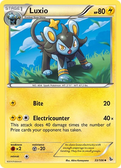 FLF: Luxio (Reverse Holofoil)