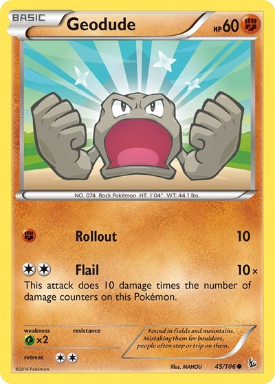 FLF: Geodude (Reverse Holofoil)