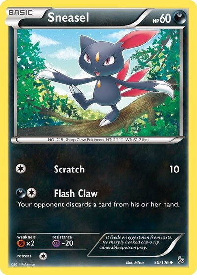 FLF: Sneasel (50) (Reverse Holofoil)