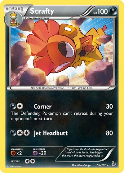 FLF: Scrafty (Reverse Holofoil)
