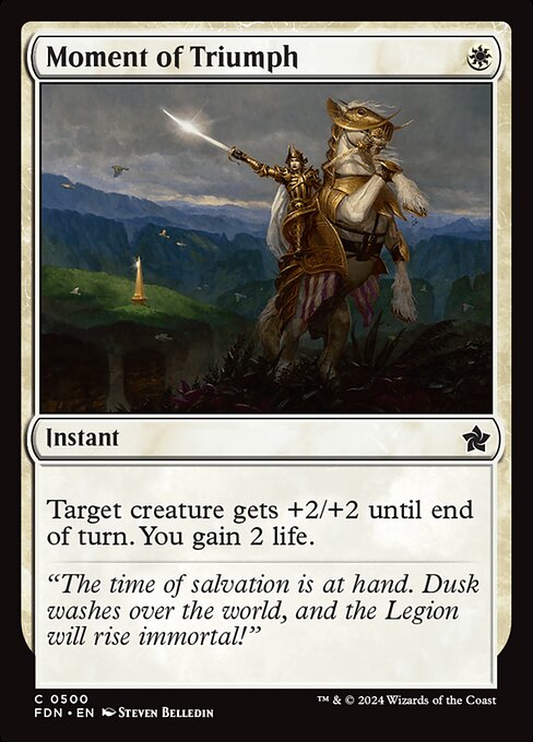 FDN: Moment of Triumph (Foil)