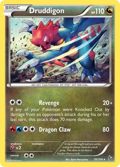 FLF: Druddigon (Reverse Holofoil)