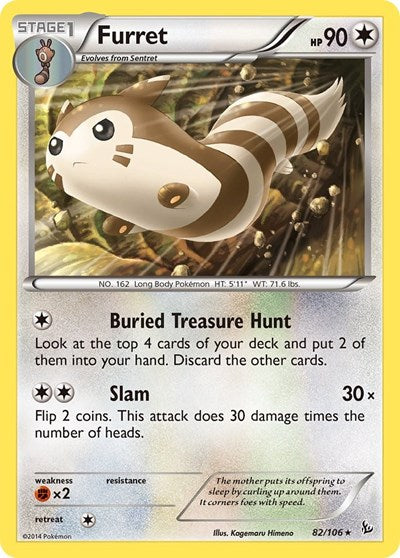 FLF: Furret (Reverse Holofoil)