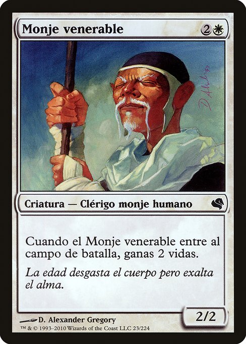 PS11: Venerable Monk (Spanish) - "Monje venerable"