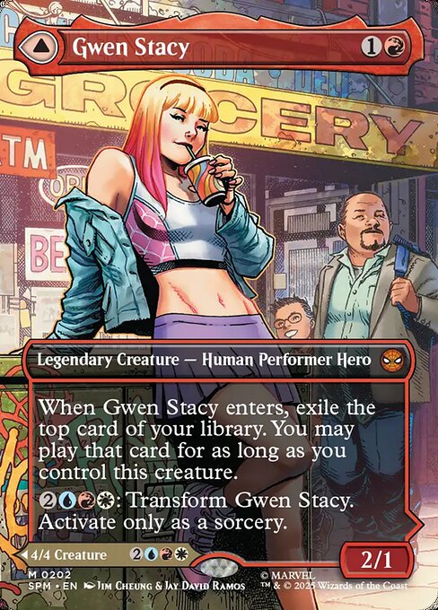 SPM: Gwen Stacy (0202) (Borderless)