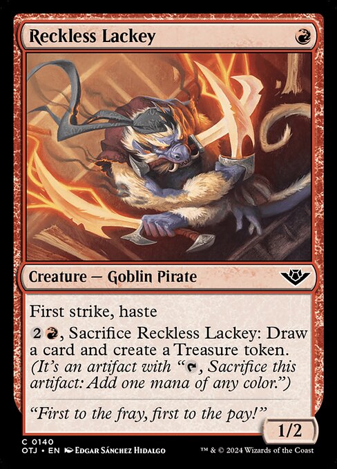 OTJ: Reckless Lackey (Foil)