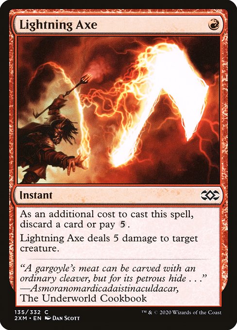 2XM: Lightning Axe