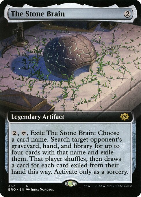 BRO: The Stone Brain (Extended Art) (Foil)