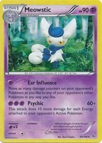 PR: Meowstic - 43/106 (XY Flashfire) (Holofoil)