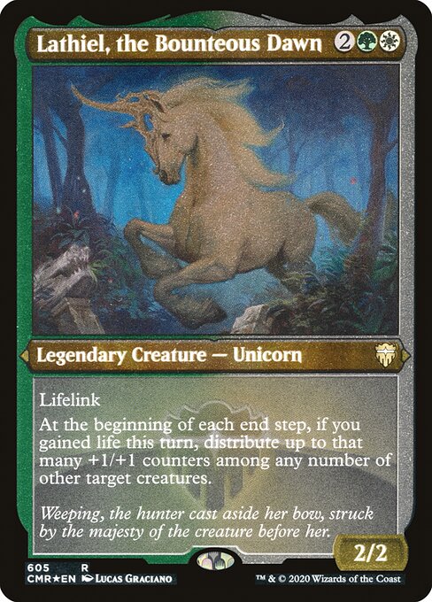 CMR: Lathiel, the Bounteous Dawn (Foil Etched)