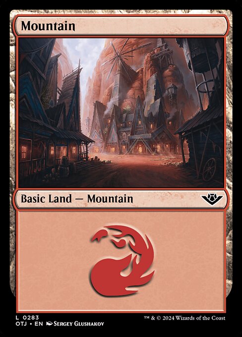 OTJ: Mountain (0283) (Foil)