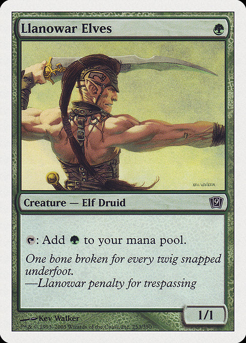 9ED: Llanowar Elves