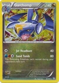 PR: Garchomp - 91/124 (Cracked Ice Holo) (Holofoil)