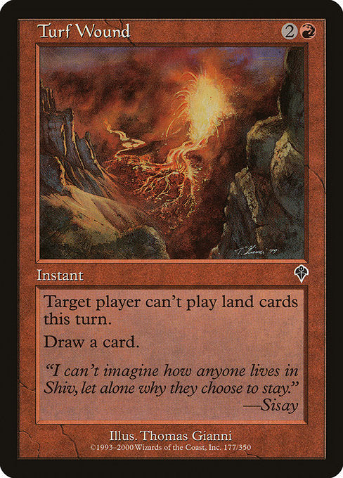 INV: Turf Wound (Foil)