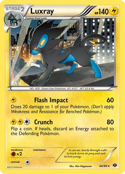 NXD: Luxray (Reverse Holofoil)